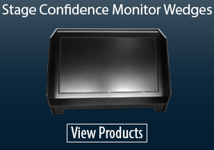 Stage Confidence Monitor Wedges 
